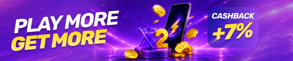 Get up to 7% cashback on bets in X2 LOTO. Instant credit after the ticket result is revealed. Play Kyrgyzstan's first online lottery.
