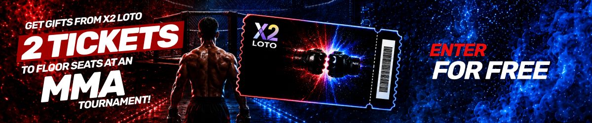 X2 LOTO — 2 floor-section tickets to the MMA tournament in Bishkek